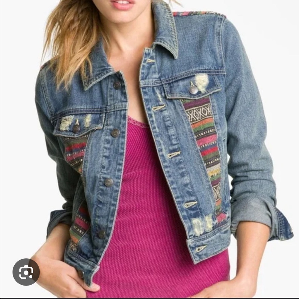 Free People Baja Denim Jacket